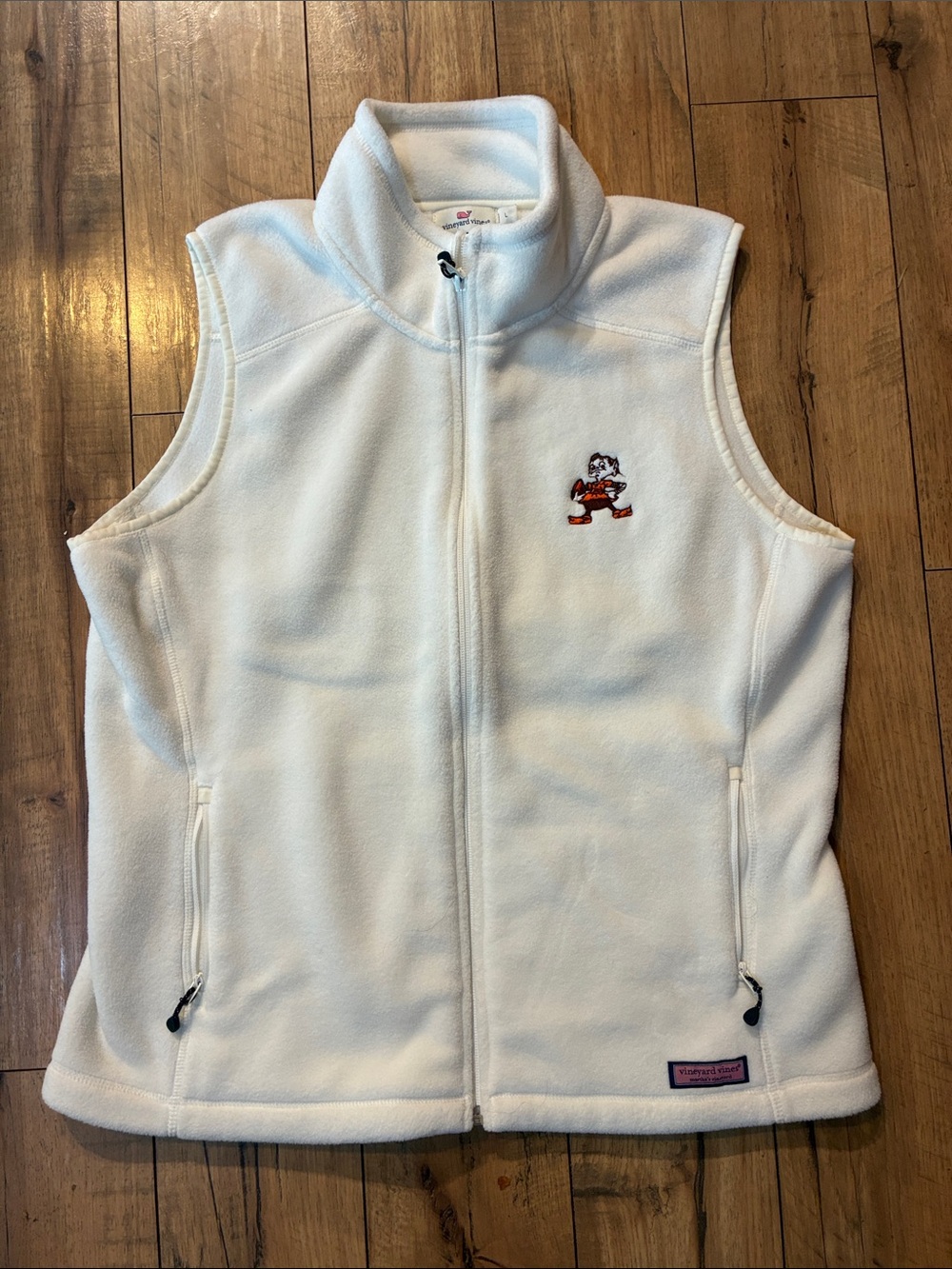 Vineyard Vines Cleveland Browns Fleece Vest